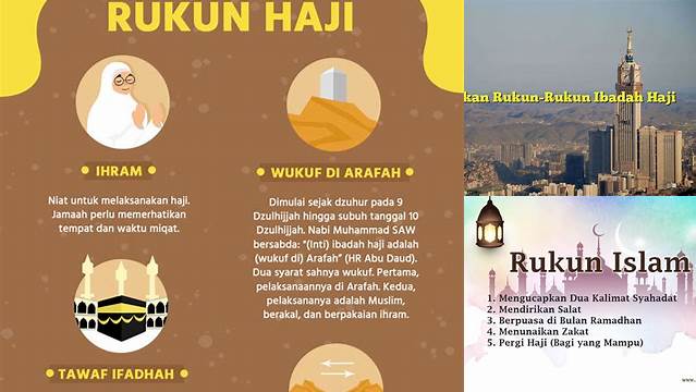 Panduan Lengkap Rukun Haji: Syarat Sah dan Tata Cara Pelaksanaan