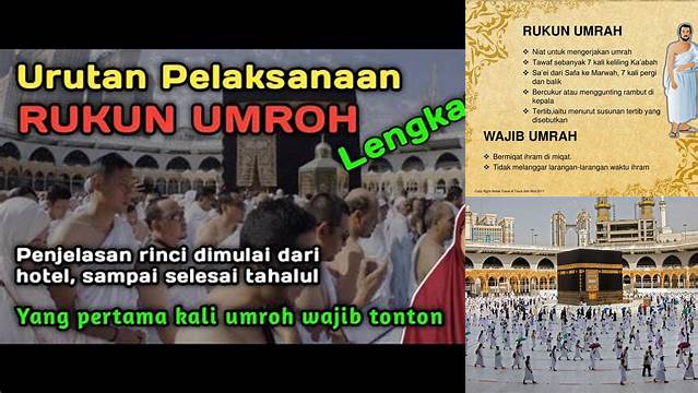 Panduan Lengkap: Sebutkan Rukun Umrah dan Cara Pelaksanaannya