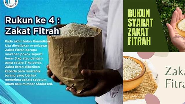 Tips Ampuh Tunaikan Kewajiban Zakat Fitrah