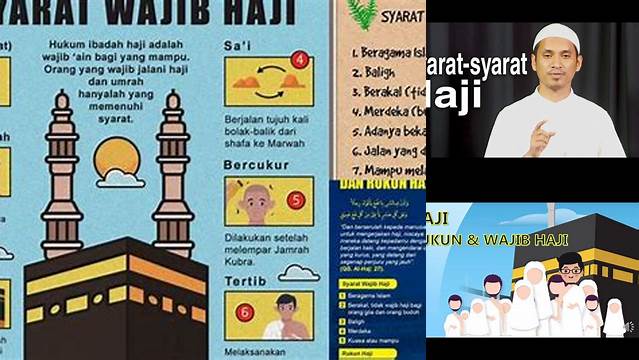 Sebutkan Syarat Syarat Haji