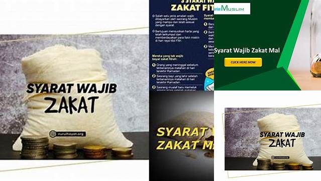 Syarat Wajib Zakat Mal: Panduan Lengkap