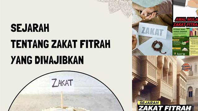 Sejarah Zakat Fitrah: Membersihkan Diri, Membantu Sesama