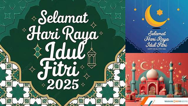 Selamat Hari Raya Idul Fitri Vector