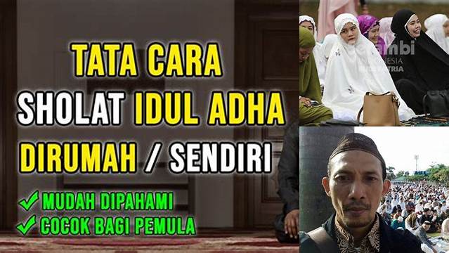 Shalat Idul Adha Sendiri