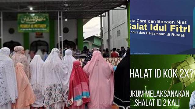 Shalat Idul Fitri Hukumnya