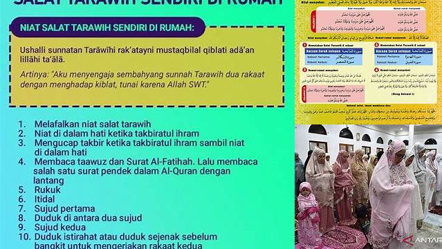 Shalat Tarawih Di Rumah