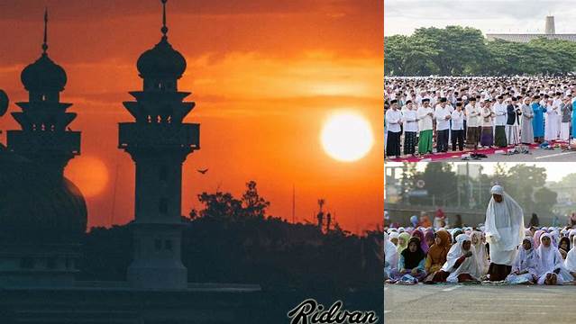 Sholat Idul Adha Jam