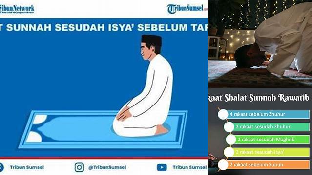 Panduan Tata Cara dan Keutamaan Sholat Sunnah Tarawih