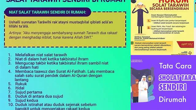 Panduan Lengkap Sholat Tarawih di Rumah