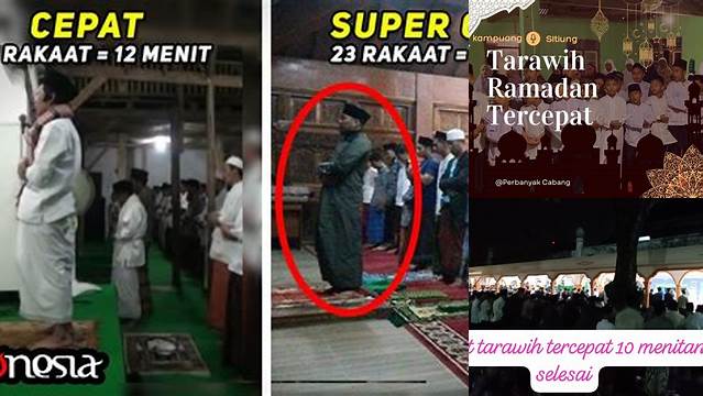 Panduan Lengkap Sholat Tarawih Tercepat: Praktis dan Berpahala