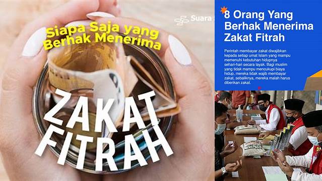 Siapa yang Berhak Menerima Zakat Fitrah? Mari Pahami Bersama!