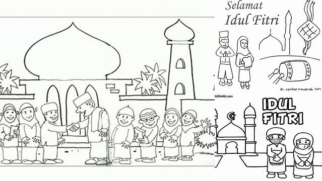 Sketsa Idul Fitri