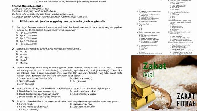 Bagaimana Memahami Soal Zakat dengan Mudah dan Benar