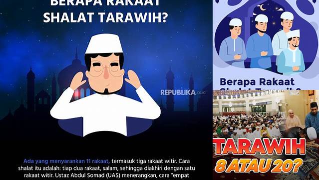 Panduan Lengkap Sholat Tarawih: Berapa Rakaat dan Cara Pelaksanaannya