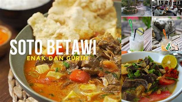 Nikmatnya Soto Betawi Haji Amir, Kuliner Legendaris Jakarta!