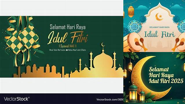 Spanduk Selamat Hari Raya Idul Fitri