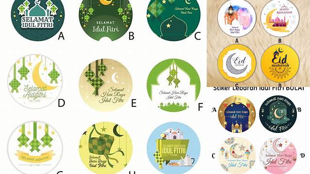 Stiker Hari Raya Idul Fitri