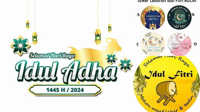 Stiker Idul Adha 2024