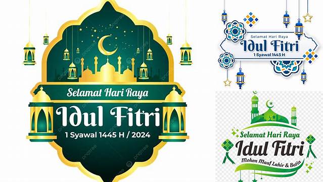 Stiker Ucapan Idul Fitri 2024