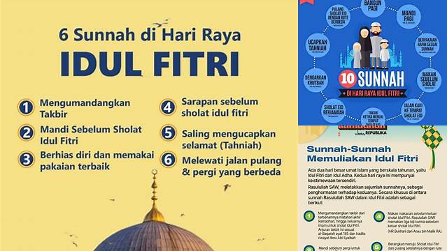 Sunnah Hari Raya Idul Fitri