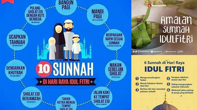 Sunnah Idul Fitri Rumaysho