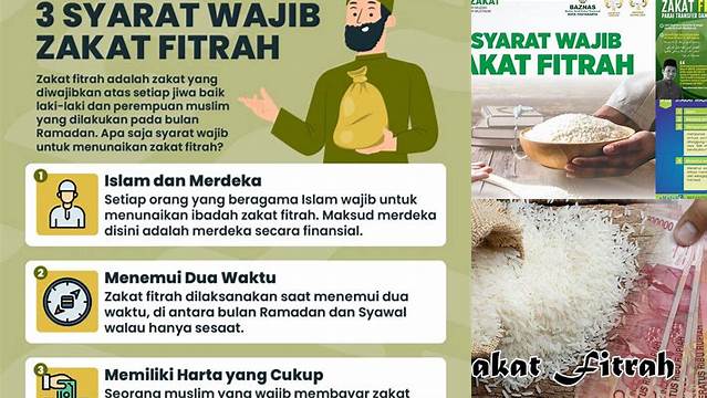 Syarat Zakat Fitrah yang Wajib Dipenuhi