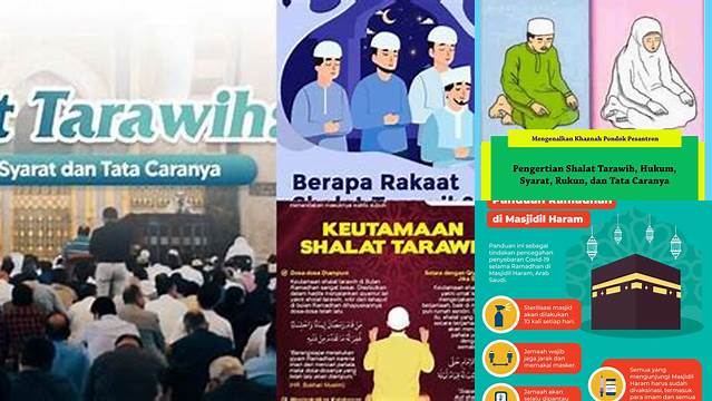 Panduan Lengkap Syarat Shalat Tarawih