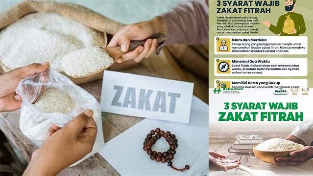 Syarat Wajib Zakat Fitrah: Panduan Lengkap