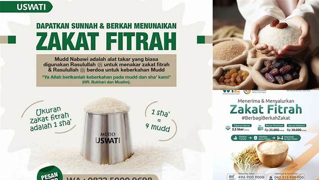 Panduan Takaran Zakat Fitrah yang Benar dan Tepat