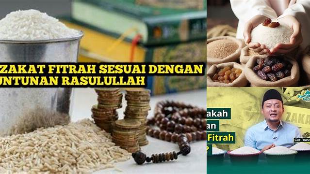 Panduan Lengkap Takaran Zakat Fitrah Beras: Wajib Diketahui!