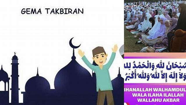 Takbir Sholat Idul Fitri