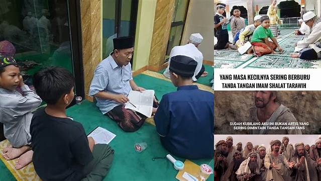 Tanda Tangan Imam Tarawih