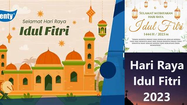 Tanggal Berapa Hari Raya Idul Fitri