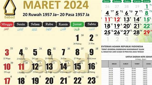 Tanggal Bulan Puasa 2024