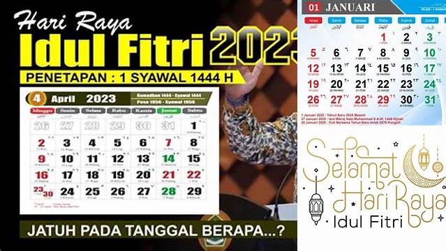 Tanggal Hari Raya Idul Fitri