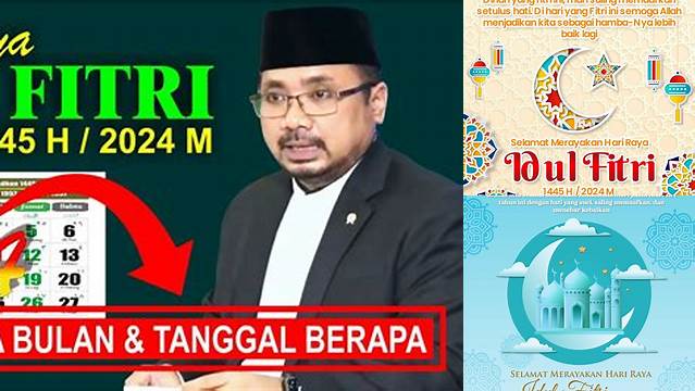 Tanggal Idul Fitri 2024