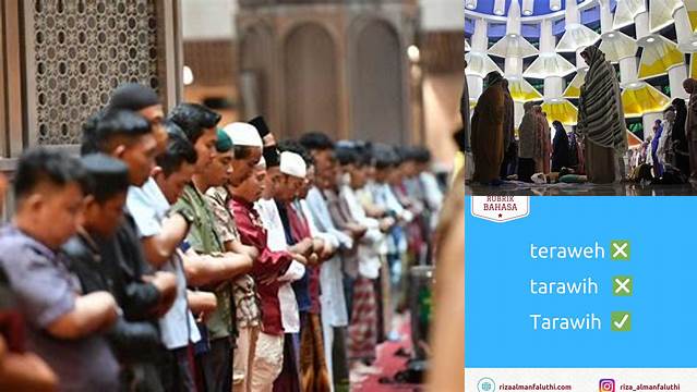 Tata Cara Salat Tarawih yang Benar dan Khusyuk