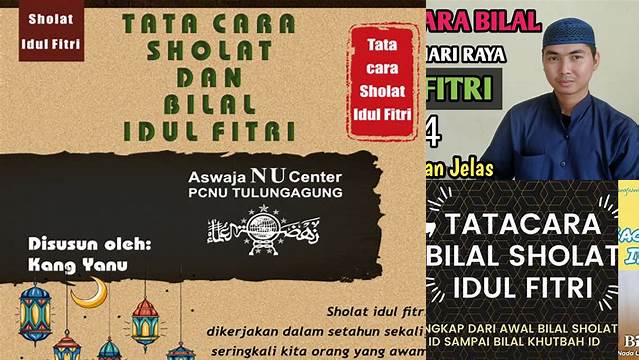 Tata Cara Bilal Idul Fitri