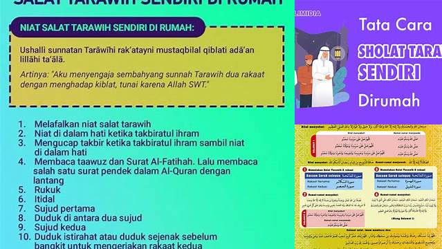 Tata Cara Tarawih Di Rumah