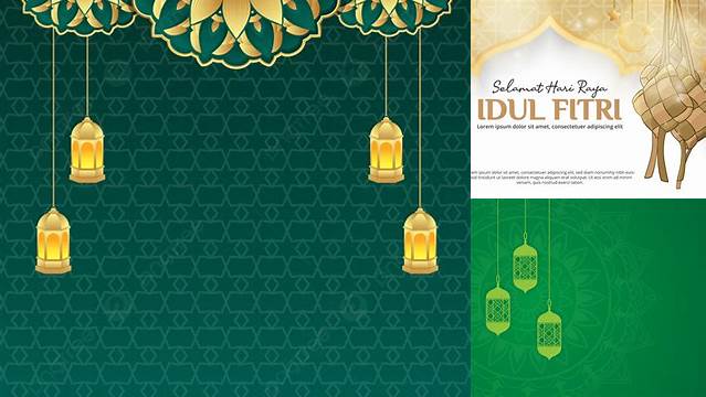 Template Background Idul Fitri