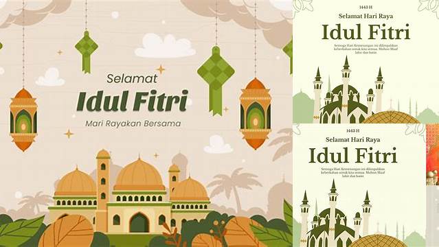 Template Idul Fitri Aesthetic