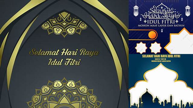 Template Selamat Hari Raya Idul Fitri