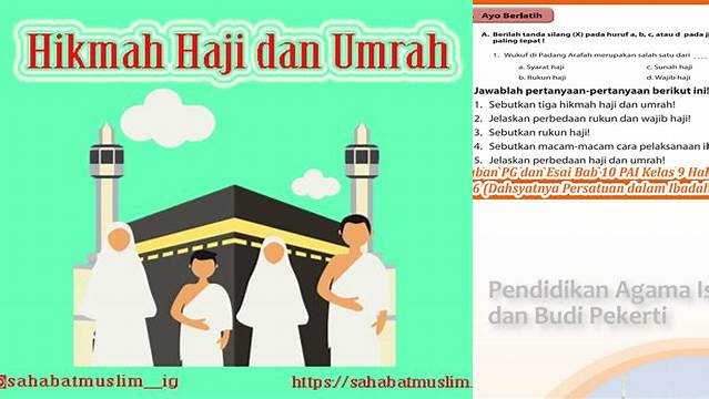 Tiga Hikmah Penting Haji dan Umrah untuk Kesempurnaan Ibadah