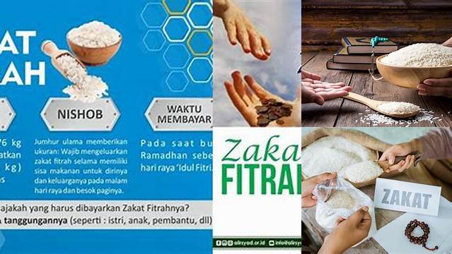 Tujuan Mengeluarkan Zakat Fitrah