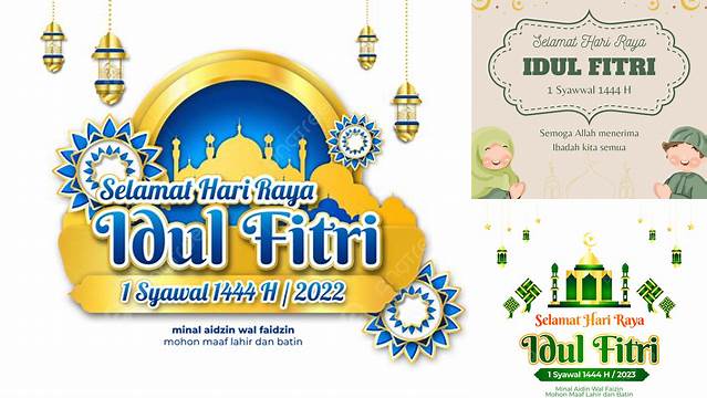 Ucapan Idul Fitri 1444 H