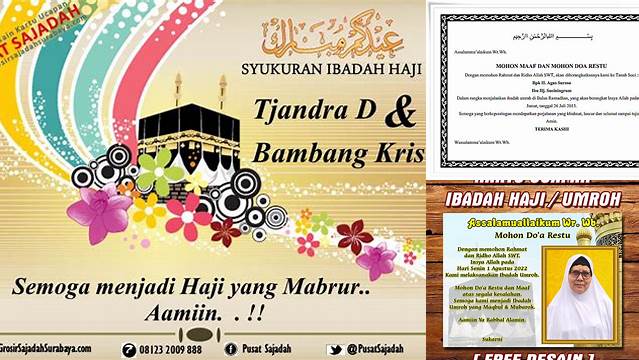 Ucapan Pamitan Haji
