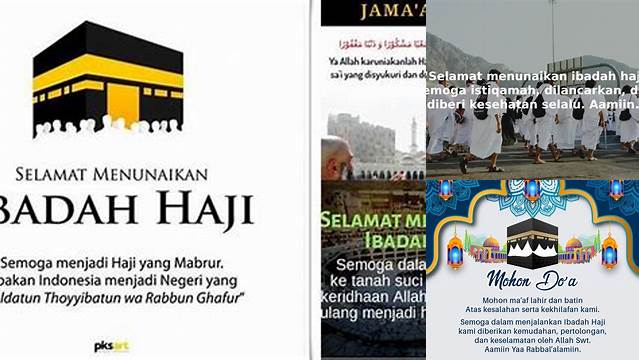 Ucapan Untuk Orang Haji