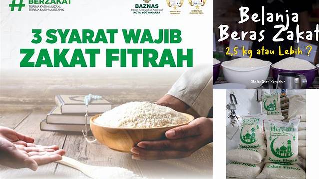 Panduan Lengkap: Ukuran Beras Zakat Fitrah yang Benar