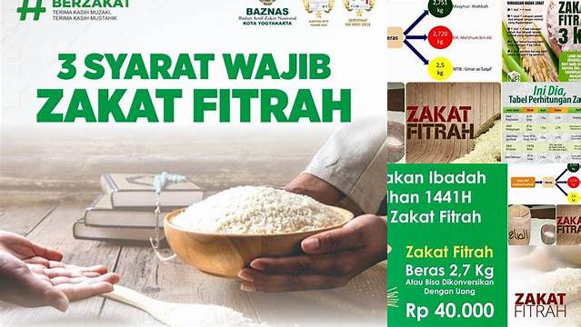 Panduan Lengkap: Ukuran Zakat Fitrah yang Benar