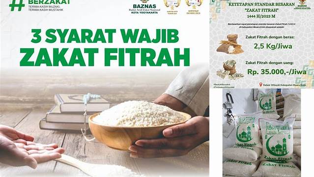 Panduan Lengkap: Ukuran Zakat Fitrah Beras yang Wajib Anda Ketahui